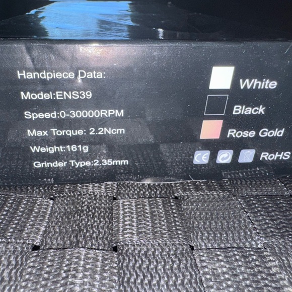 NWT Electric Portable Nail Drill with Digital Display Open Box Never Used - Picture 2 of 4